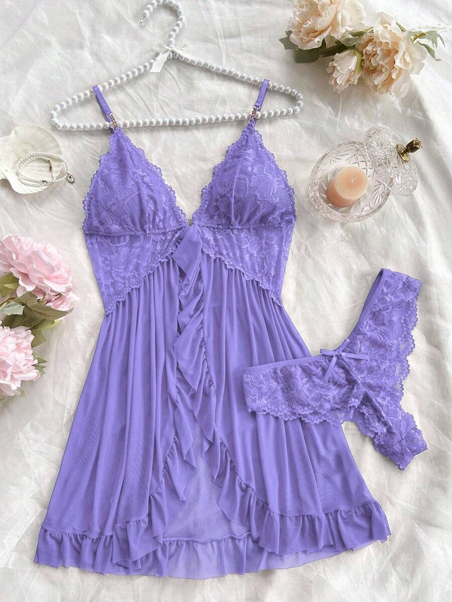 Babydoll Rome lila